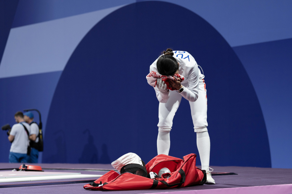 女子击剑比赛俄罗斯选手获胜 女子击剑比赛俄罗斯选手获胜